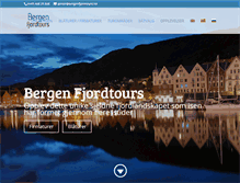 Tablet Screenshot of bergenfjordtours.no